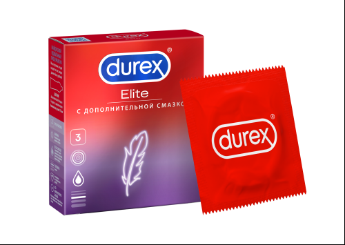 Изображение товара Презерватив durex №3 (pan) (elite) сверхтонкие Презерватив durex №3 (pan) (elite) сверхтонкие фотография