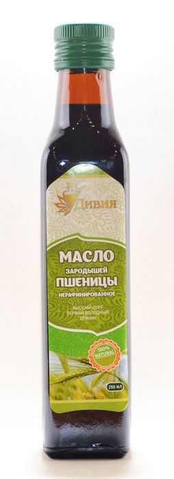 Масло зародышей пшеницы пищевое