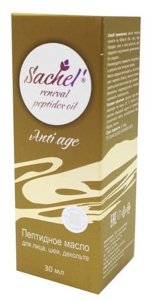 Изображение товара Пептидное масло для лица, шеи, декольте Sachel anti age Сашера-Мед 30мл Пептидное масло для лица, шеи, декольте Sachel anti age Сашера-Мед 30мл фотография