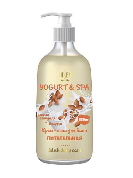 Изображение товара Вилсен Yogurt Spa крем-пена для ванн Питательная 650мл Вилсен Yogurt Spa крем-пена для ванн Питательная 650мл фотография