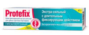 Протефикс крем для фиксации зубных протезов (гипоаллергенный) 40мл