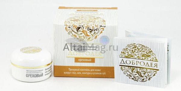 Изображение товара Крем Ореховый Добродея, 30 г Крем Ореховый Добродея, 30 г фотография
