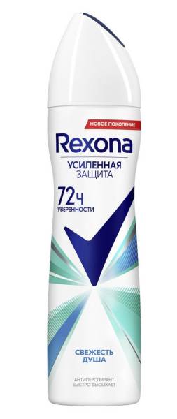 Дезодорант-антиперспирант Rexona «Свежесть душа», женский, аэрозоль, 150 мл фотография