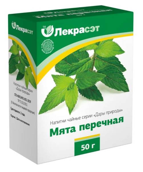 Мята перечная, листья, 50 г (Лекра-сэт) фотография