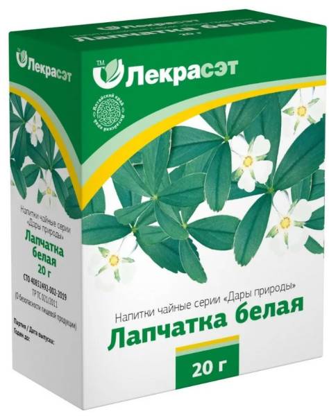 Лапчатка белая, корень, 20 г (Лекра-сэт) фотография