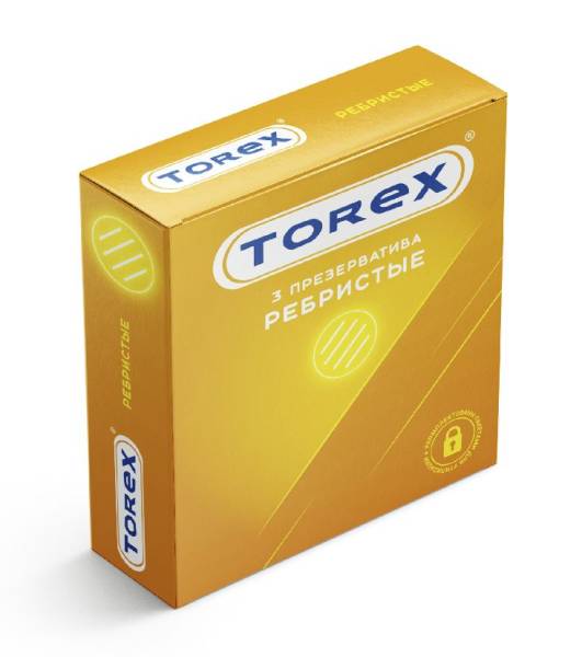 Презервативы Torex ребристые 3шт фотография